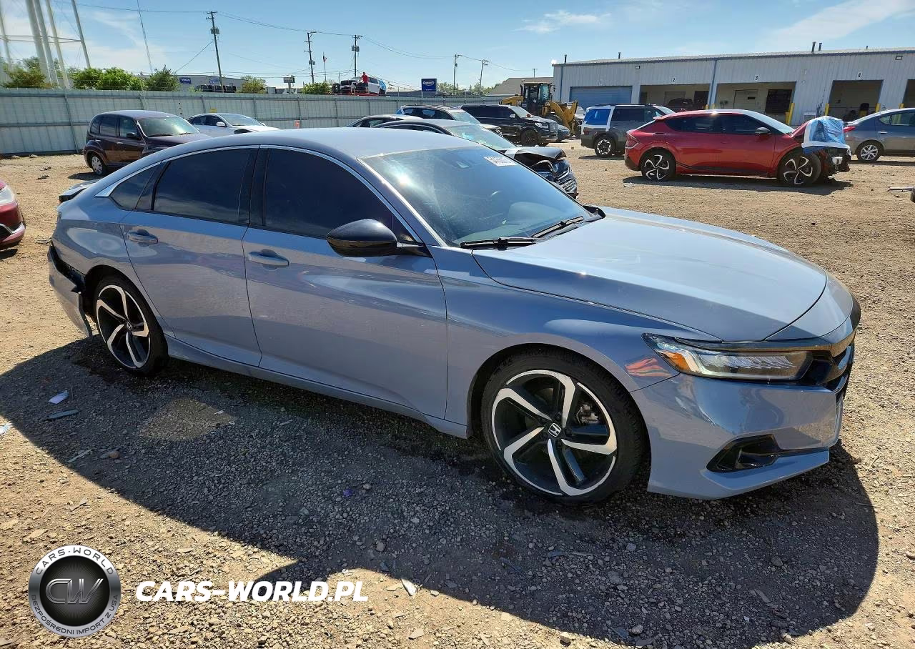 2021 Honda Accord Sport VIN:1HGCV1F32MA055587 - 4
