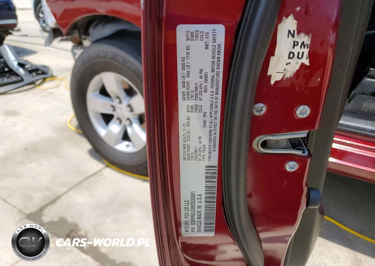 2021 Ram 1500 Classic Slt VIN:1C6RR6LG8MS530081 - 12