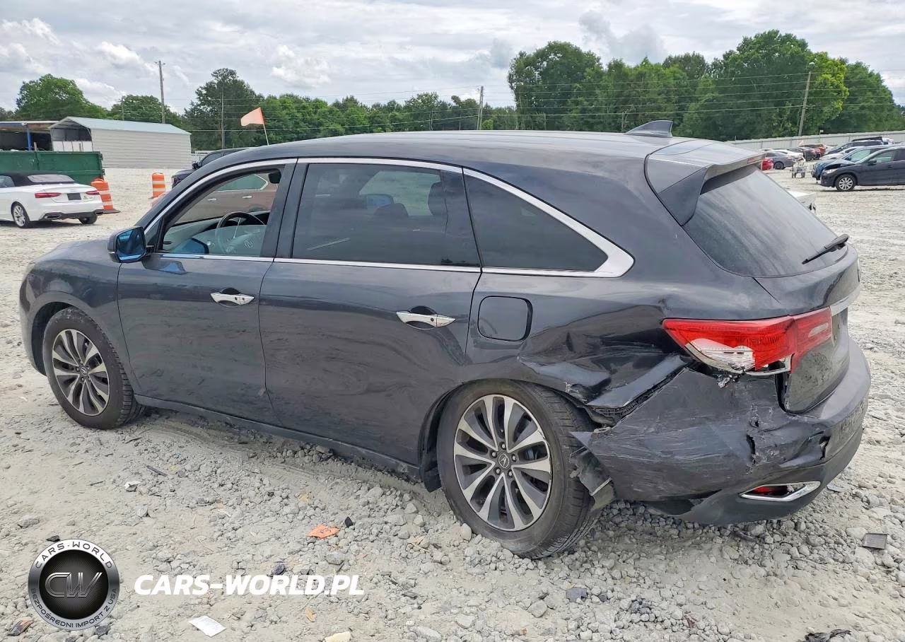 2016 Acura Mdx Technology VIN:5FRYD3H4XGB007158 - 2