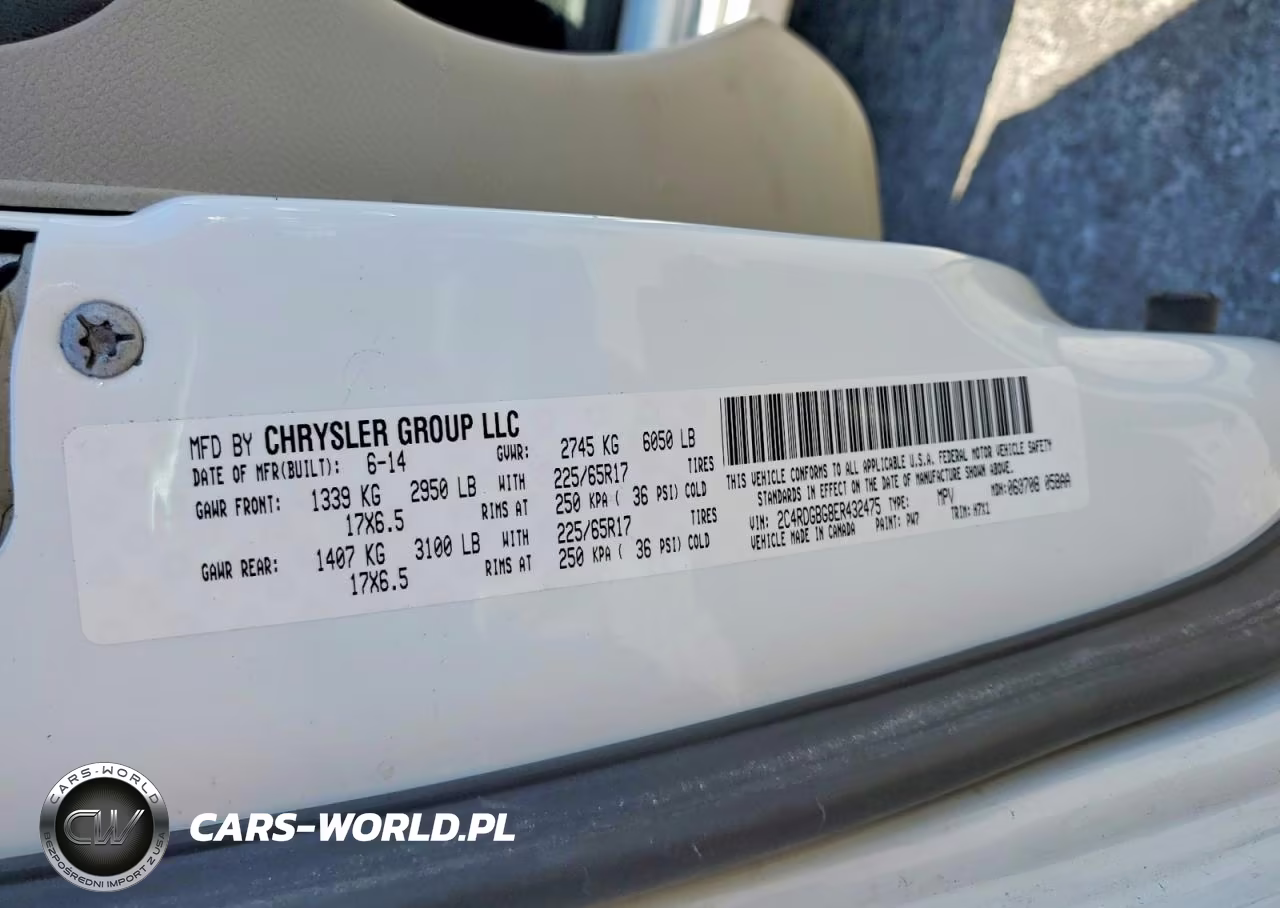 2014 Dodge Grand Caravan Se VIN:2C4RDGBG8ER432475 - 14
