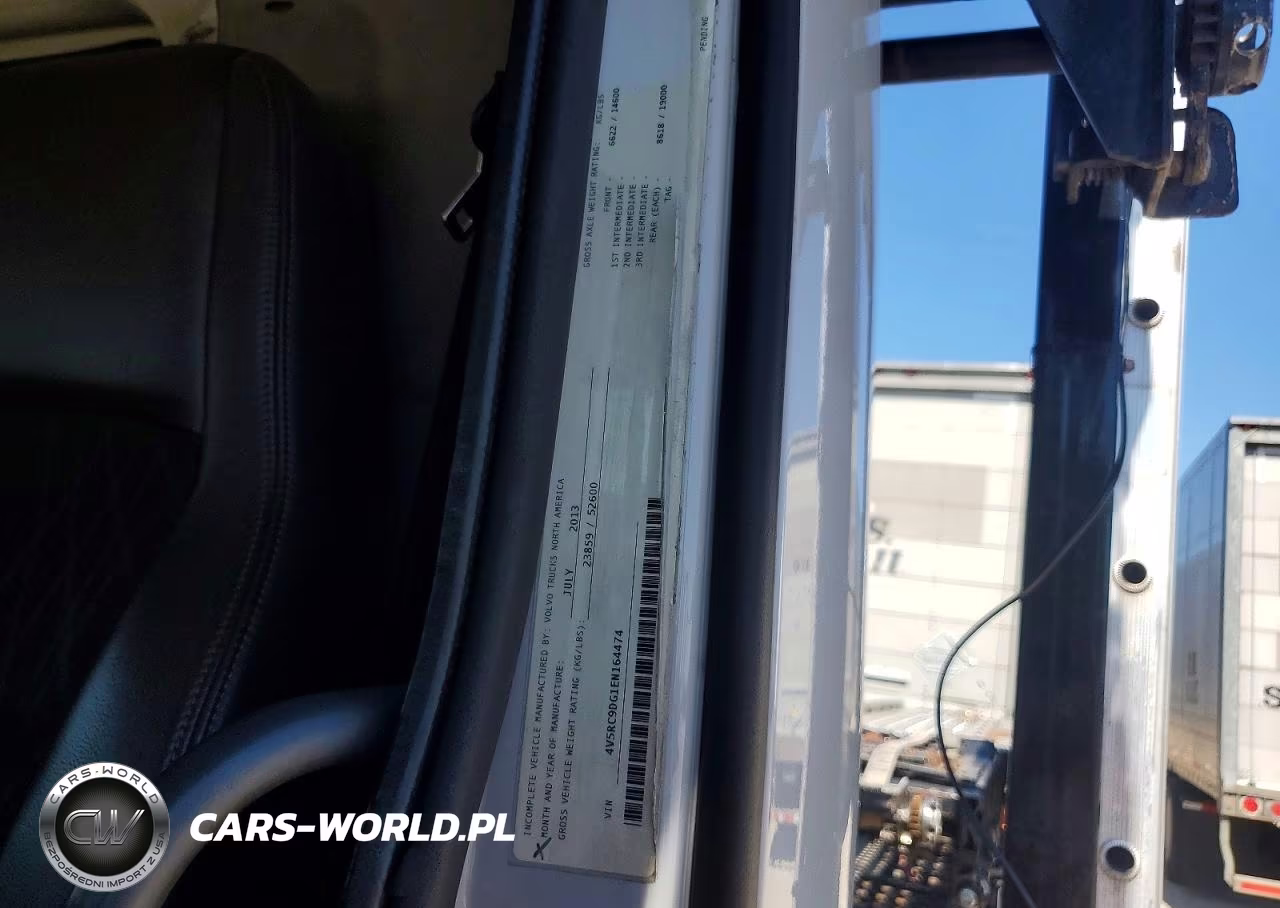 2014 Volvo Vah VIN:4V5RC9DG1EN164474 - 10