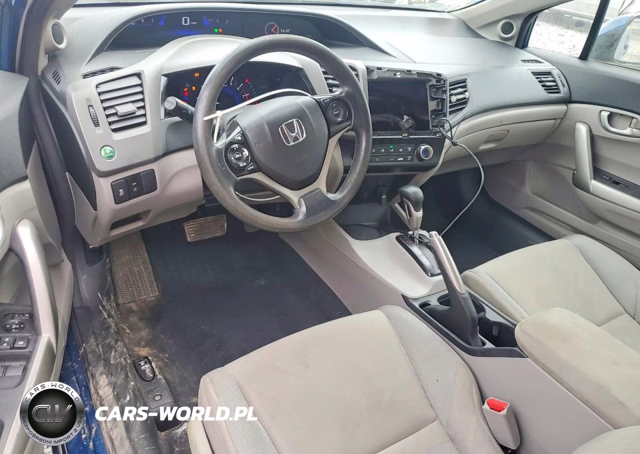 2012 Honda Civic Lx VIN:2HGFG3B5XCH521776 - 8