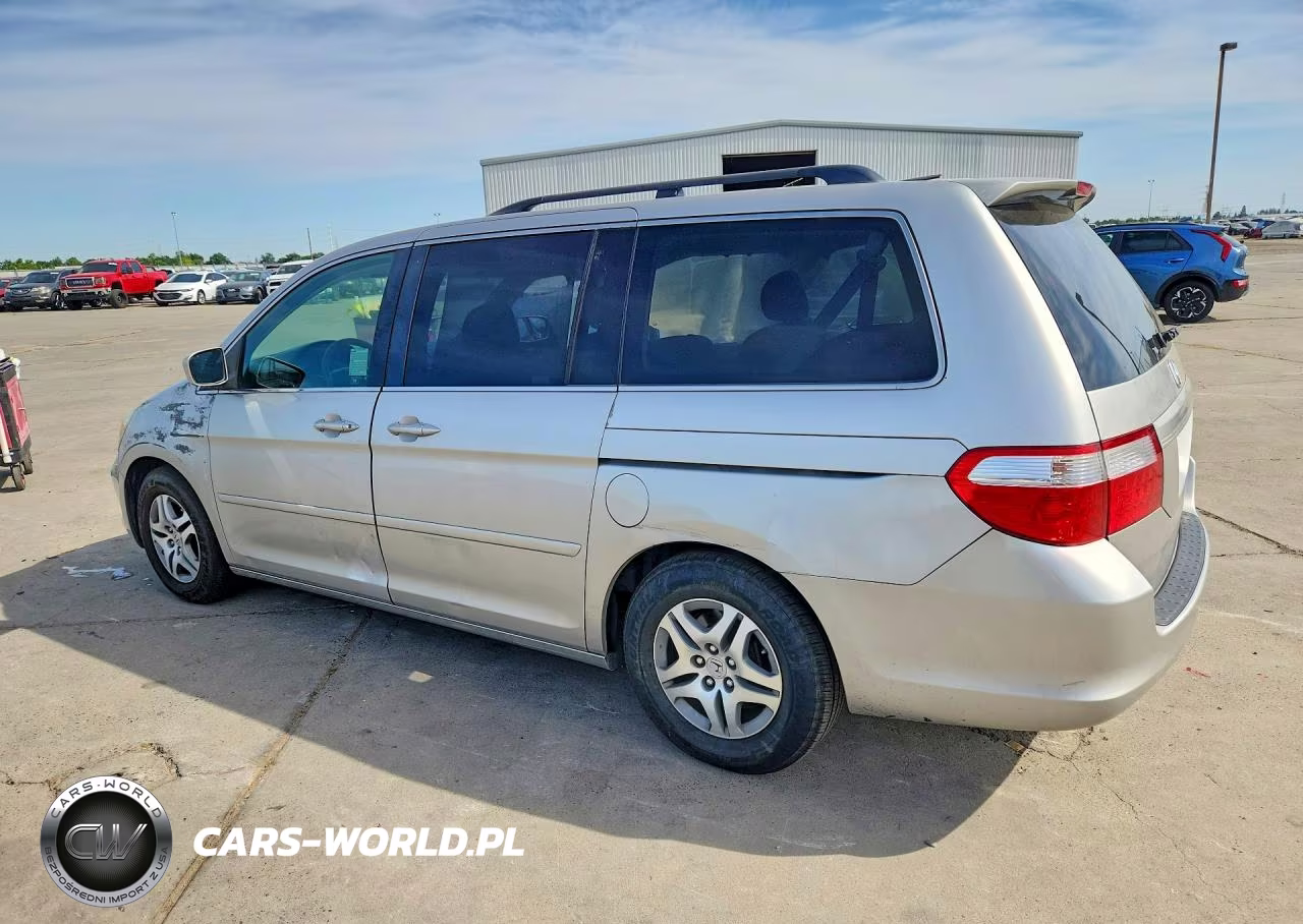 2007 Honda Odyssey Ex VIN:5FNRL38407B419565 - 2