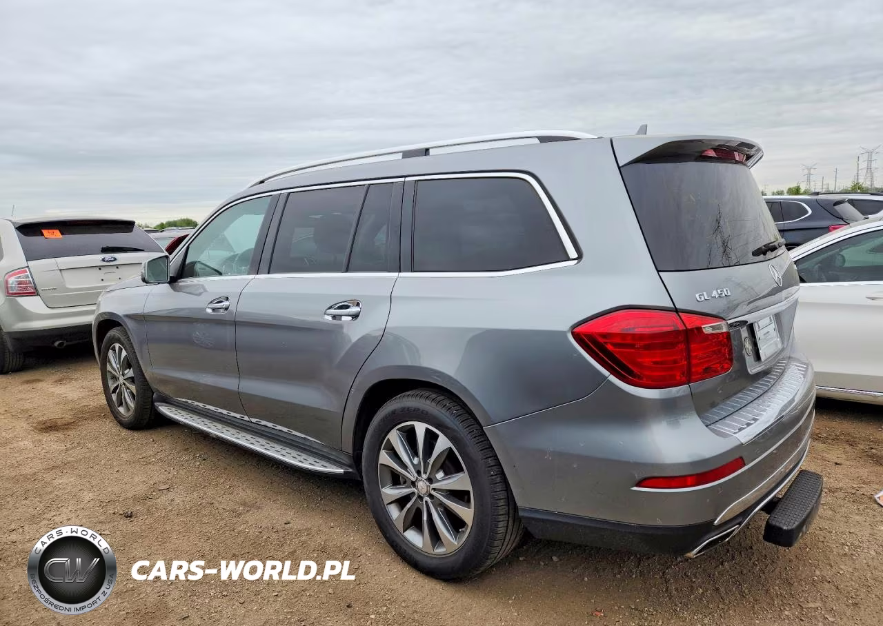 2015 Mercedes-Benz Gl 450 4Matic VIN:4JGDF6EE6FA486030 - 2