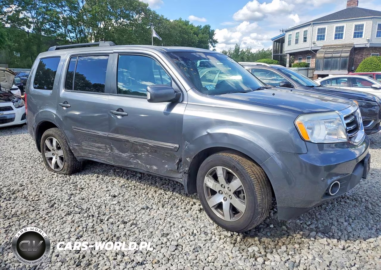 2013 Honda Pilot Touring VIN:5FNYF4H91DB071128 - 4