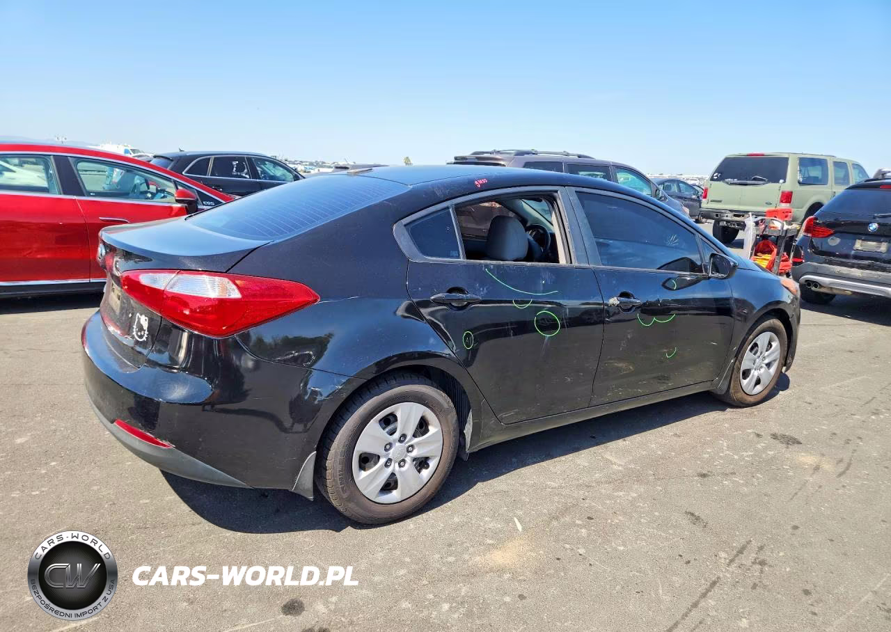 2015 Kia Forte Lx VIN:KNAFK4A6XF5410277 - 3