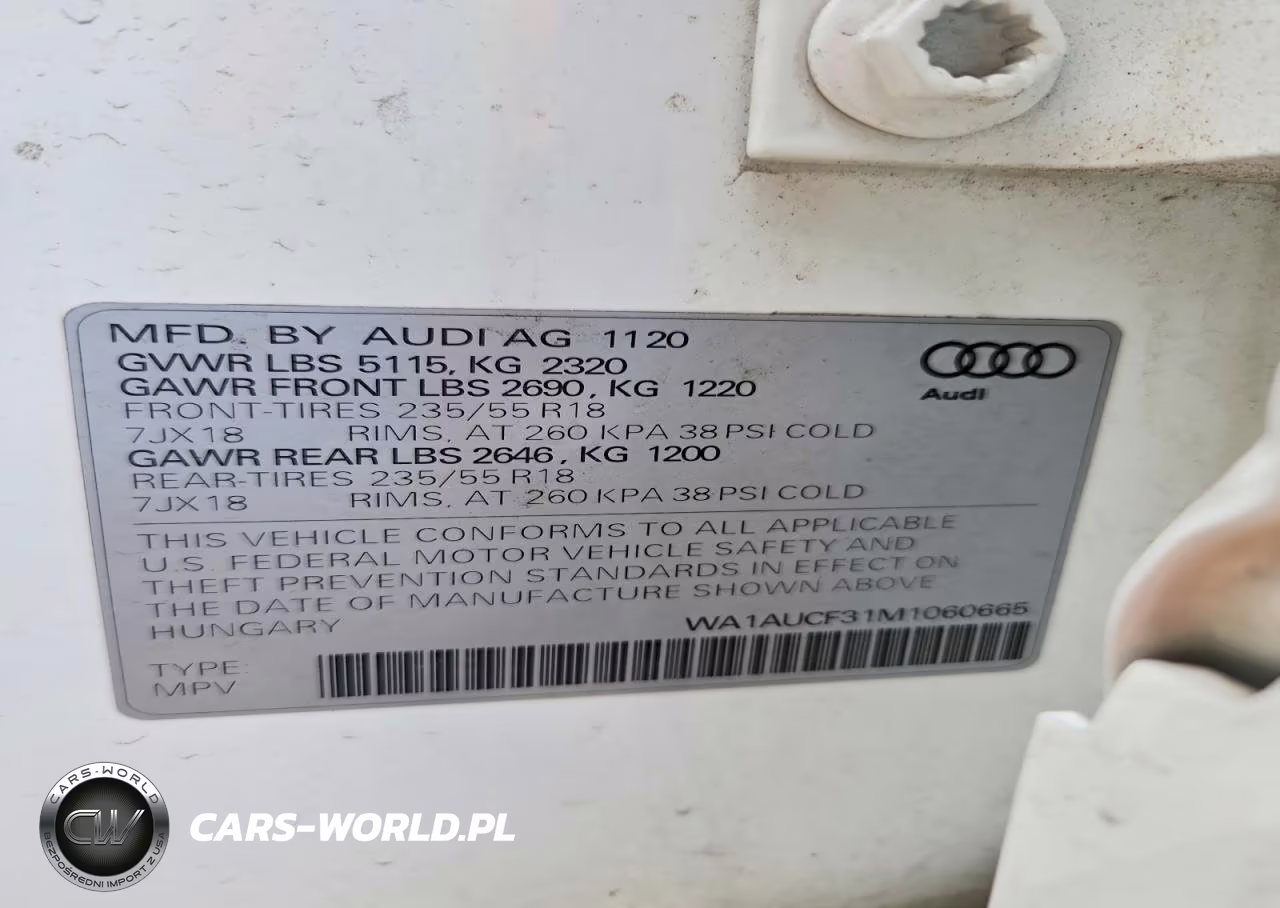 2021 Audi Q3 Premium 40 VIN:WA1AUCF31M1060665 - 13