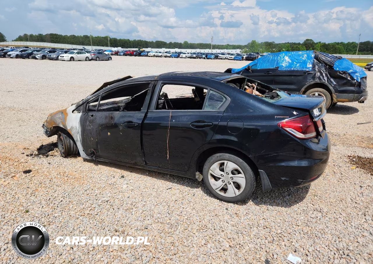 2013 Honda Civic Lx VIN:2HGFB2F5XDH560615 - 2