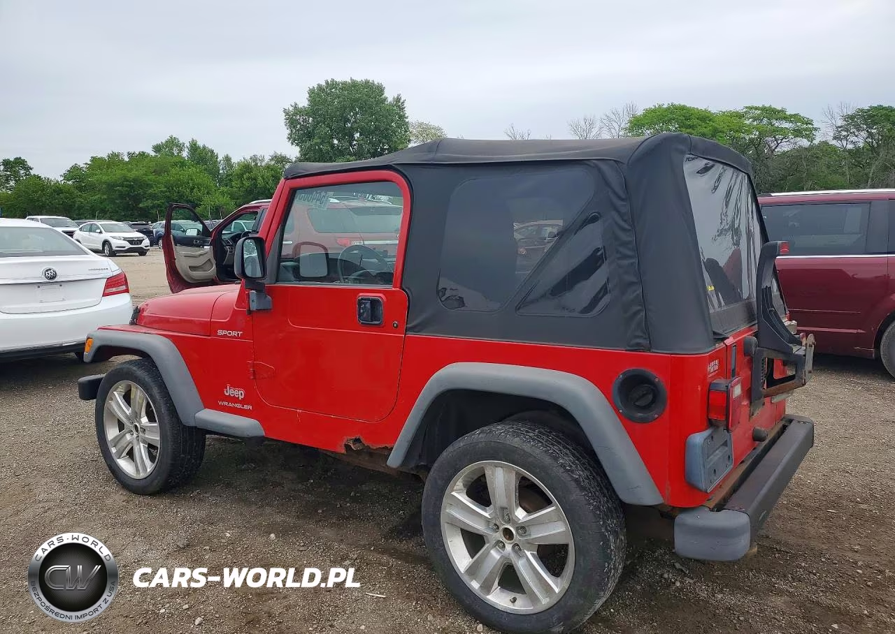 2004 Jeep Wrangler - Tj Sport VIN:1J4FA49S54P740038 - 2