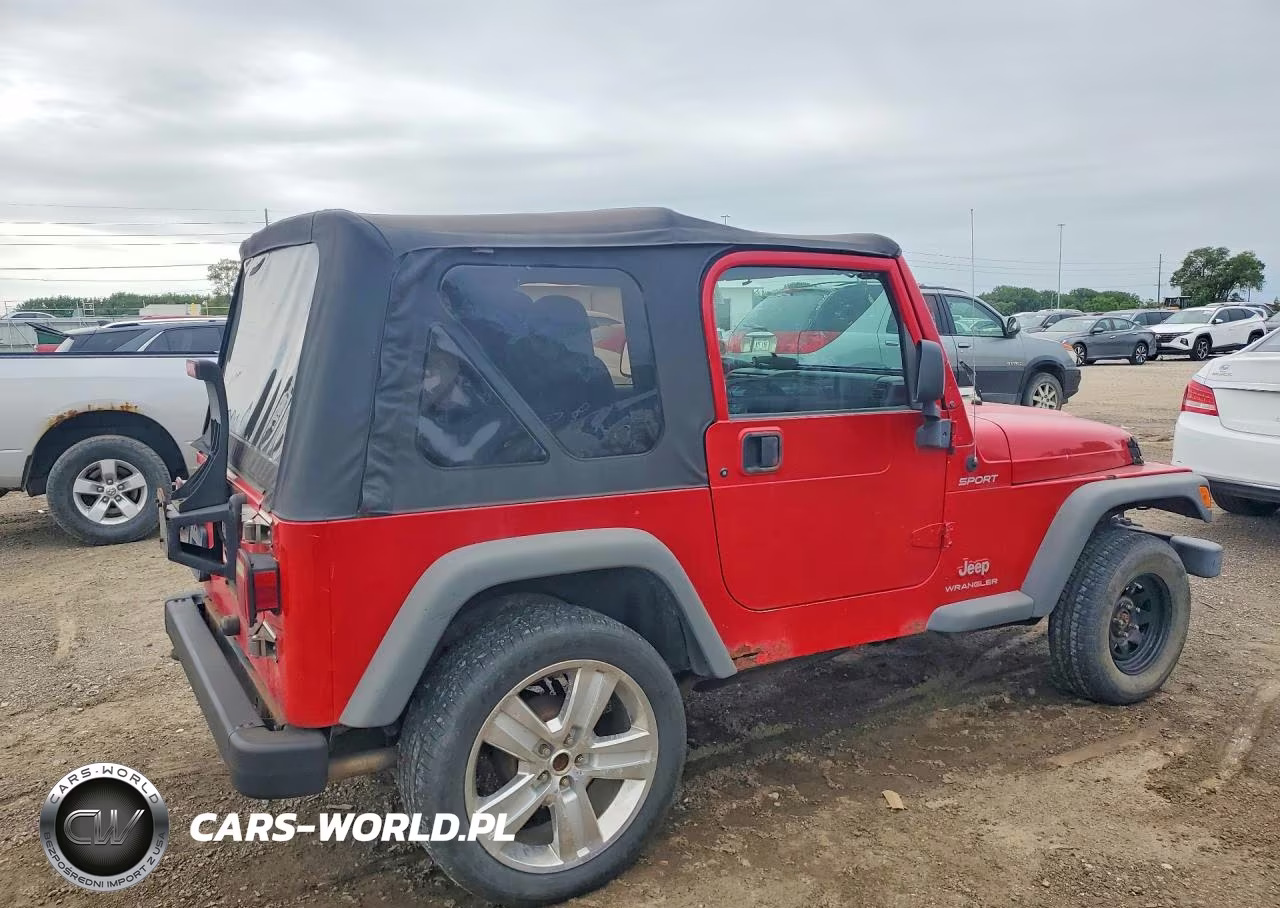 2004 Jeep Wrangler - Tj Sport VIN:1J4FA49S54P740038 - 3