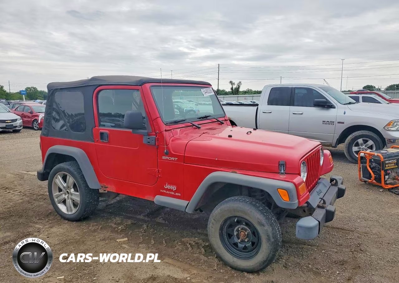 2004 Jeep Wrangler - Tj Sport VIN:1J4FA49S54P740038 - 4