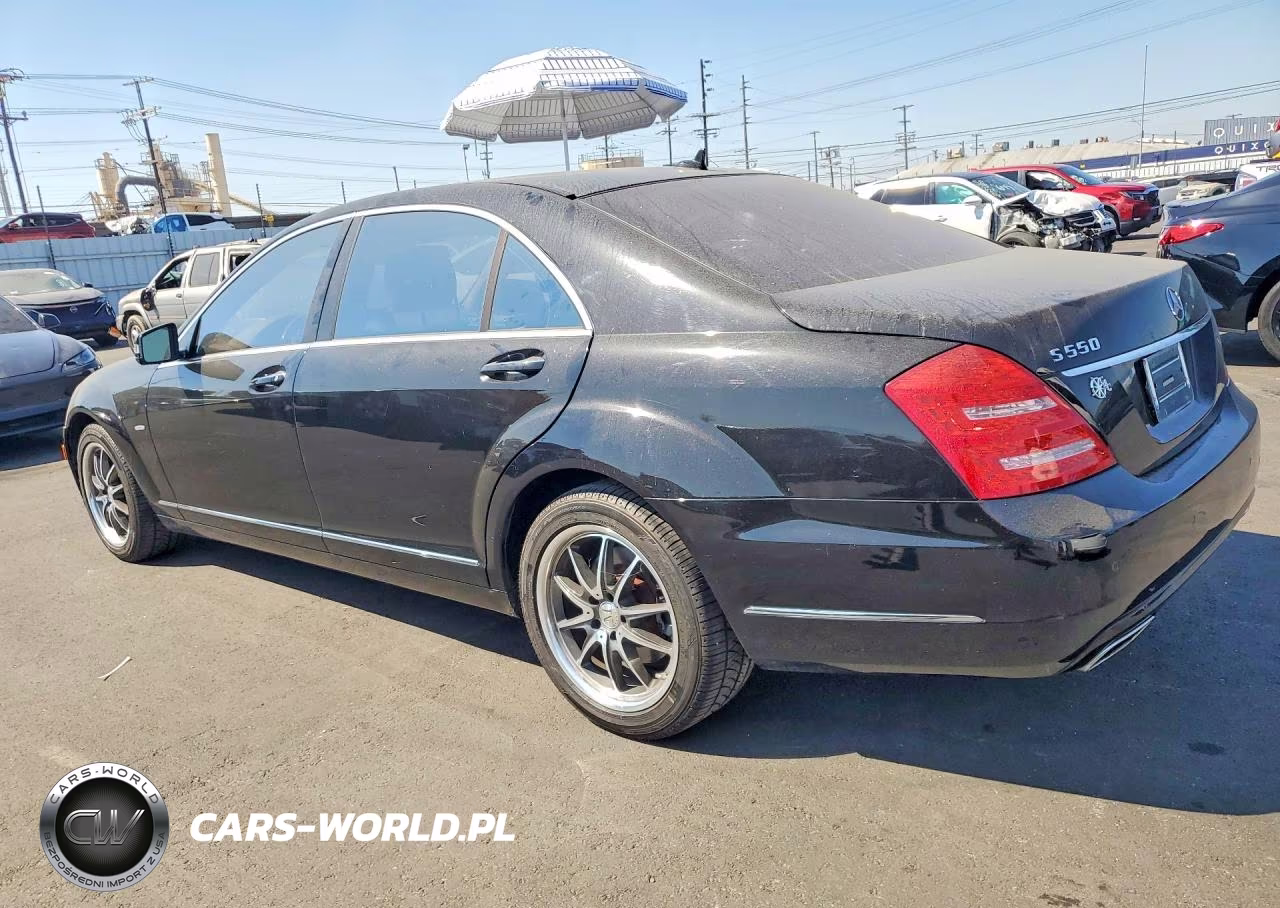 2012 Mercedes-Benz S 550 VIN:WDDNG7DB1CA427214 - 2