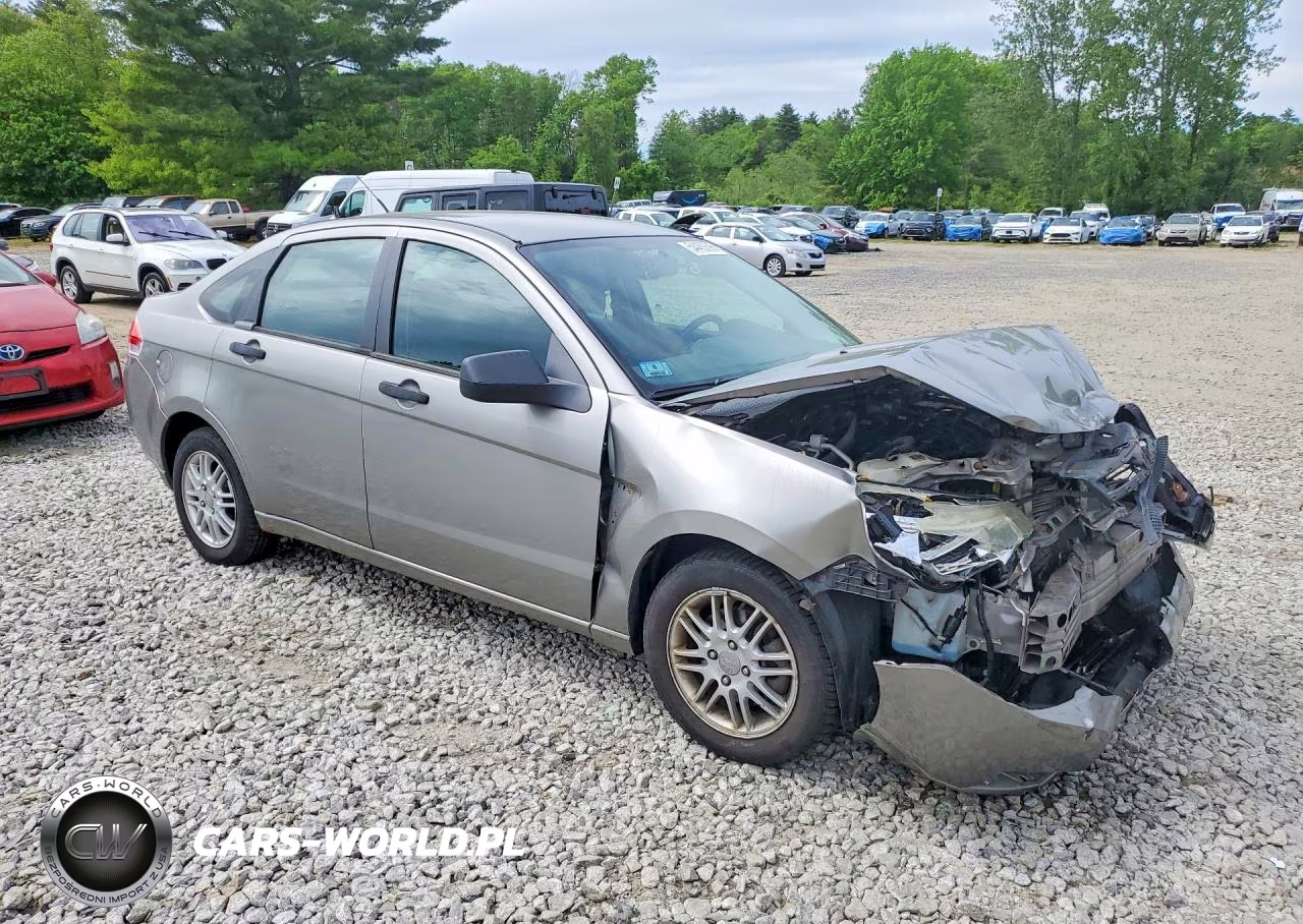 2008 Ford Focus Se VIN:1FAHP35N08W260126 - 4