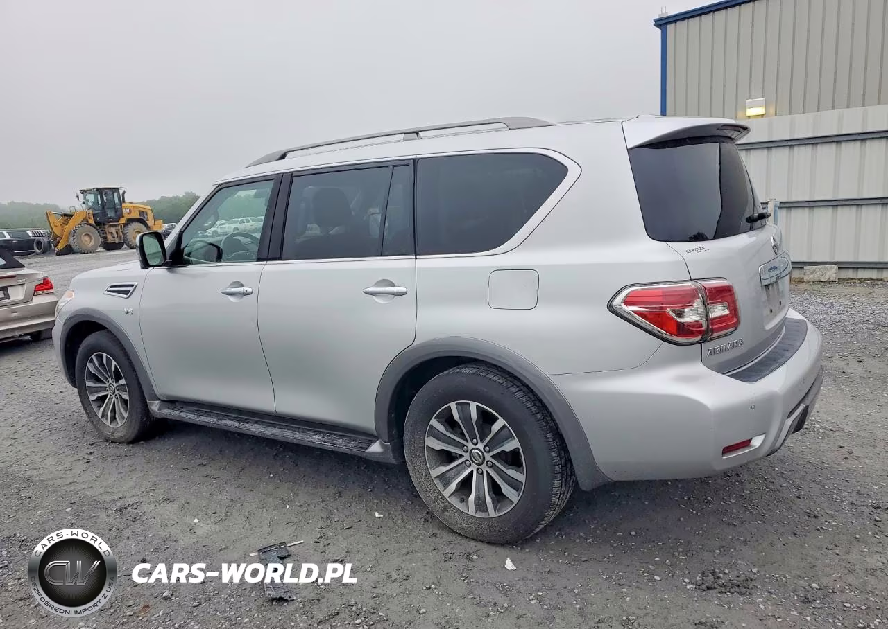 2019 Nissan Armada Sl VIN:JN8AY2NDXK9090930 - 2