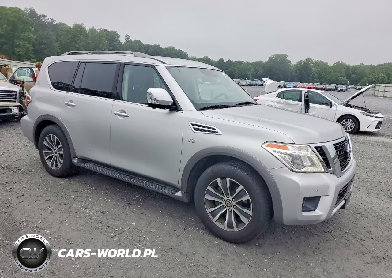 2019 Nissan Armada Sl VIN:JN8AY2NDXK9090930 - 4