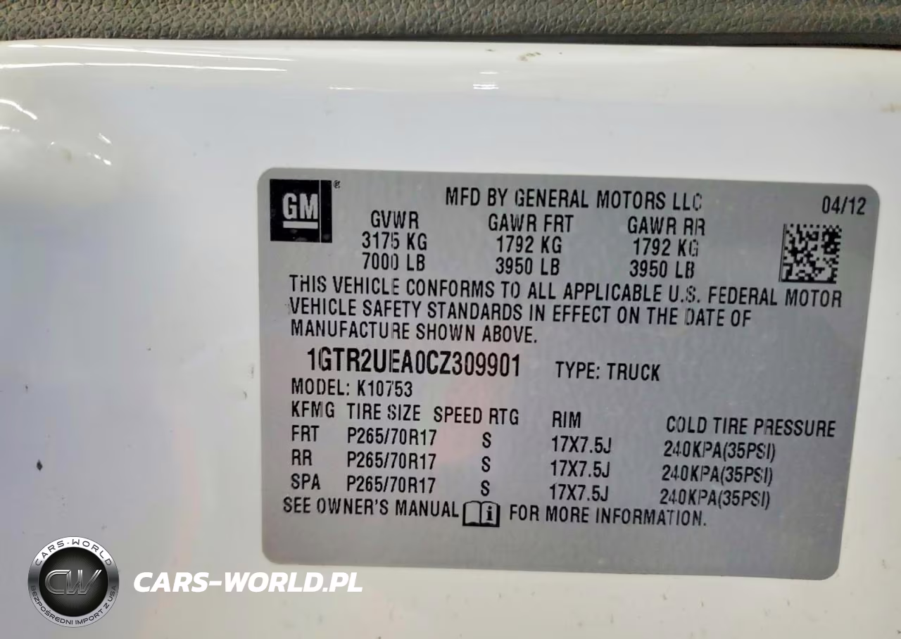2012 GMC Sierra K1500 Sl VIN:1GTR2UEA0CZ309901 - 13