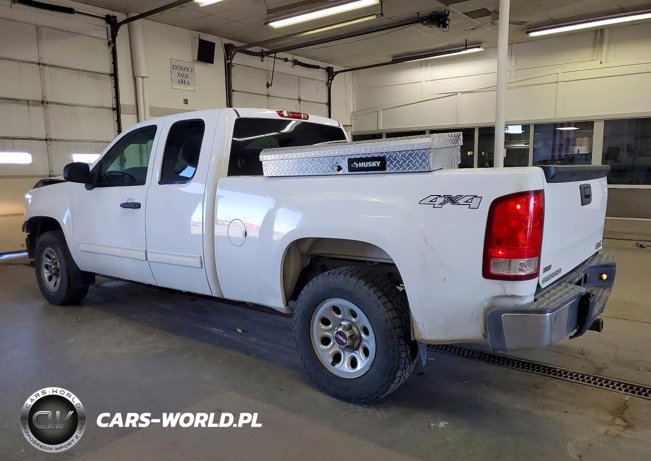 2012 GMC Sierra K1500 Sl VIN:1GTR2UEA0CZ309901 - 2