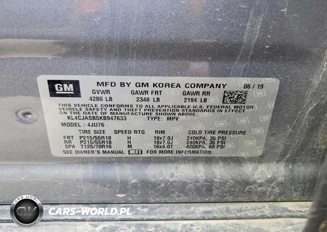 2019 Buick Encore Preferred VIN:KL4CJASB5KB947633 - 13