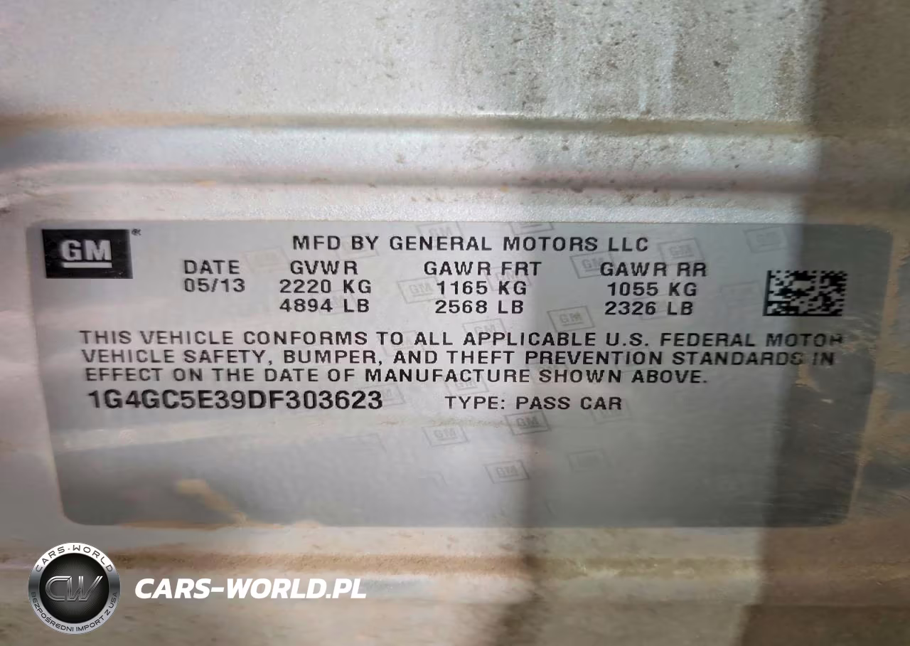 2013 Buick Lacrosse VIN:1G4GC5E39DF303623 - 12