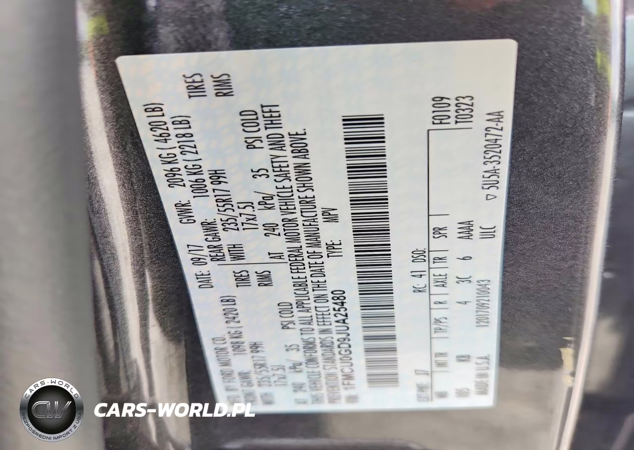 2018 Ford Escape Se VIN:1FMCU0GD9JUA25480 - 12