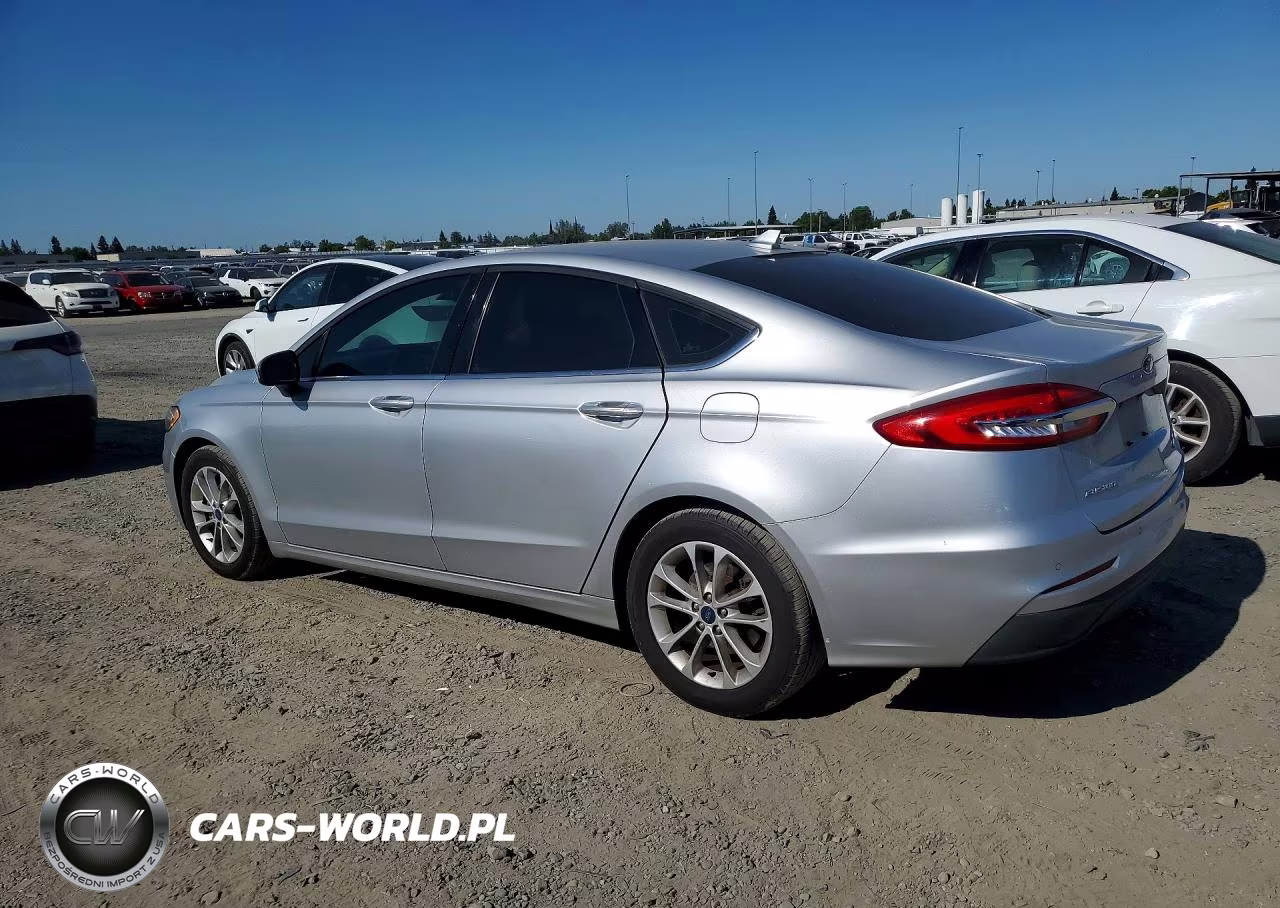 2019 Ford Fusion Se VIN:3FA6P0HD3KR135785 - 2