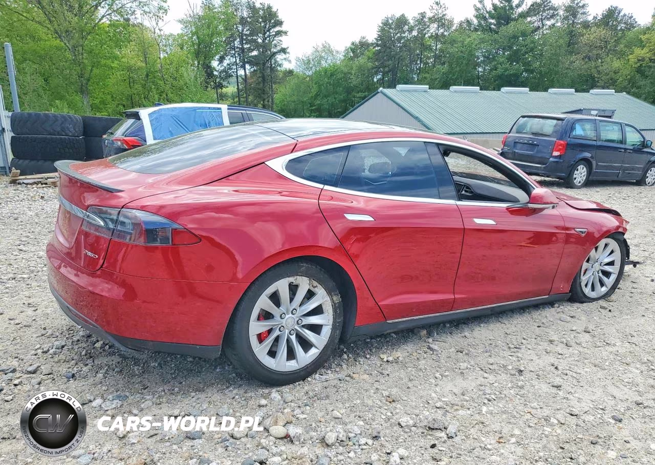 2015 Tesla Model S 85D VIN:5YJSA1H29FFP73450 - 3
