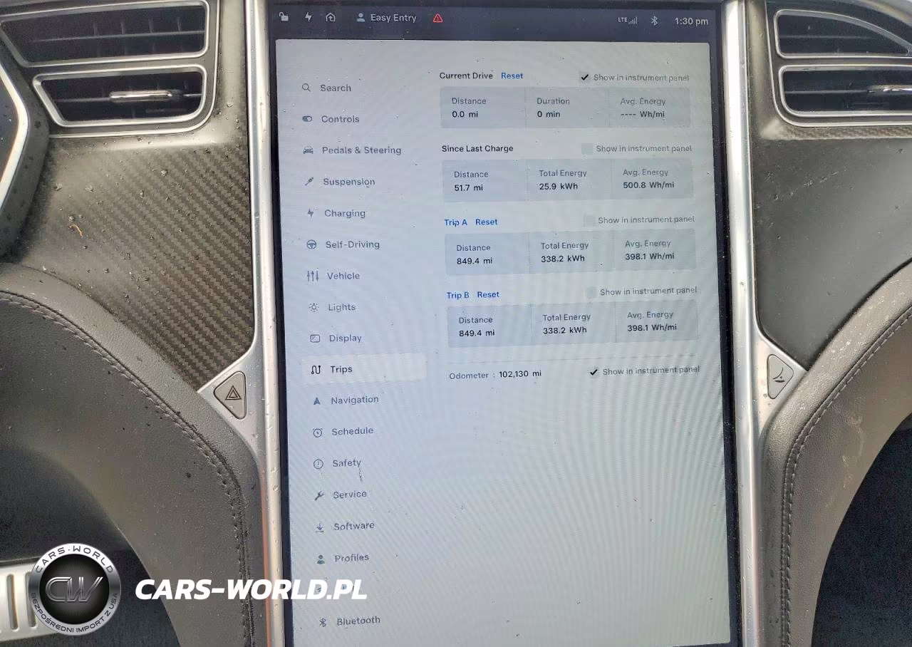 2015 Tesla Model S 85D VIN:5YJSA1H29FFP73450 - 9