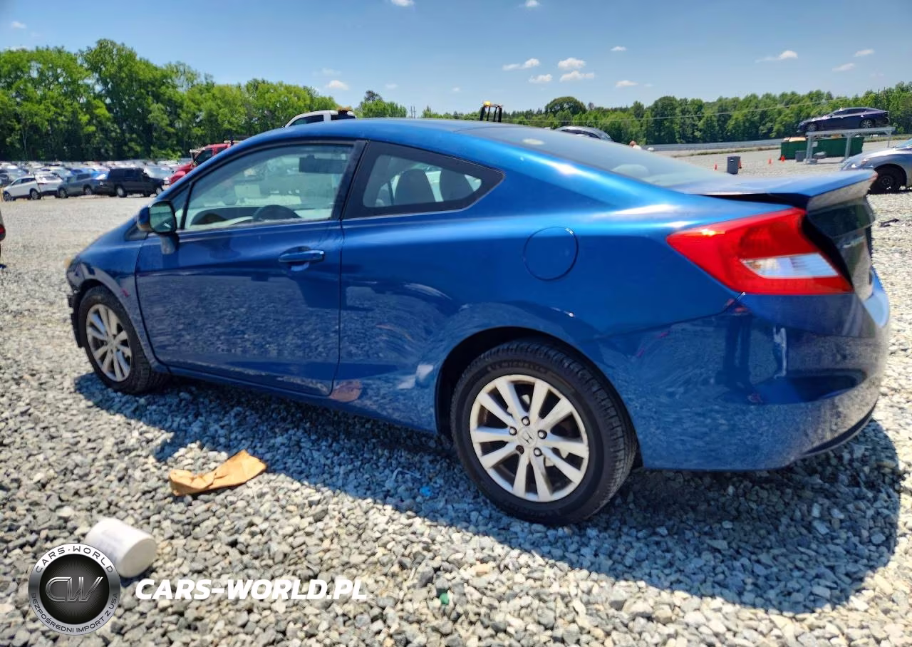 2012 Honda Civic Ex VIN:2HGFG3B88CH520555 - 2