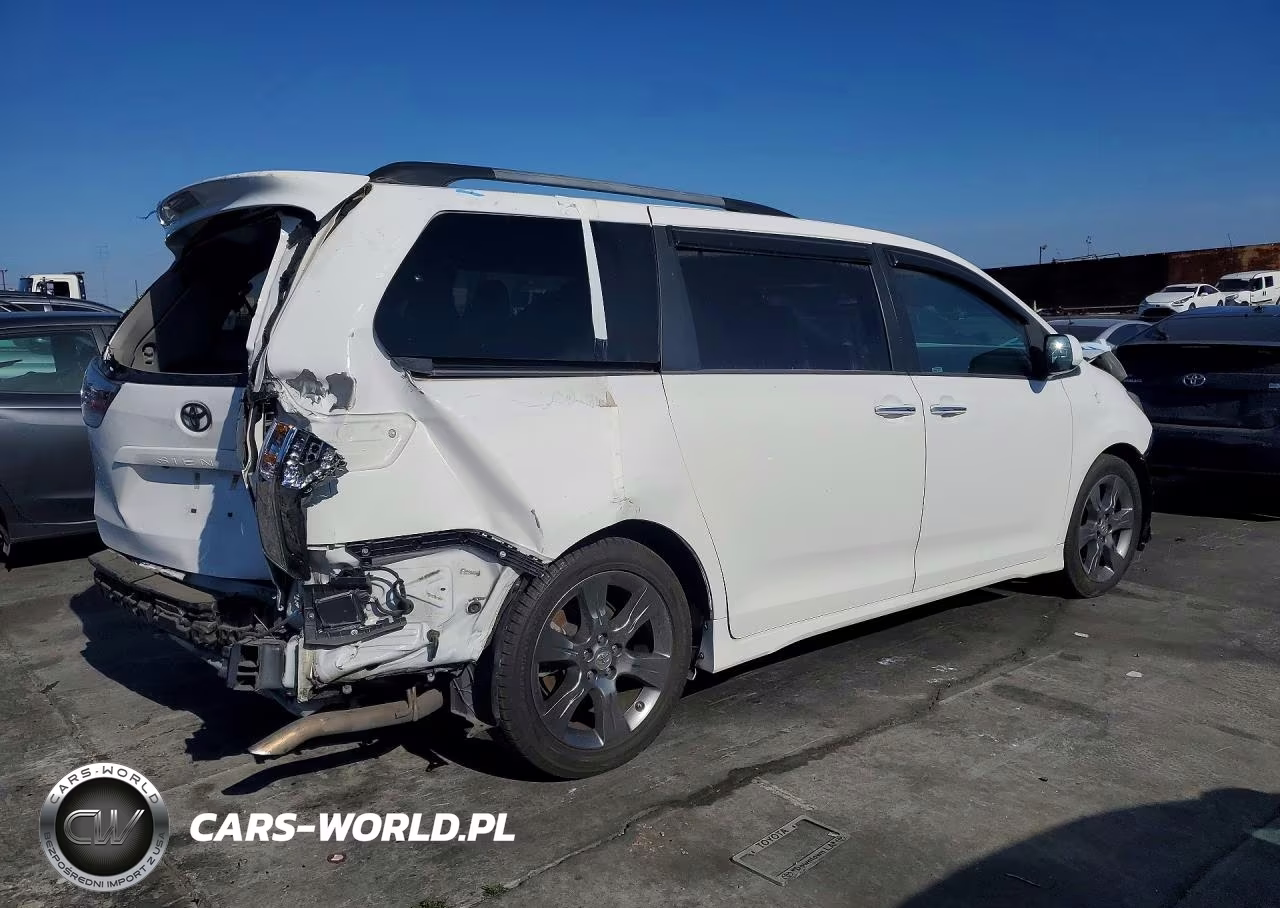 2016 Toyota Sienna Se VIN:5TDXK3DCXGS721870 - 3