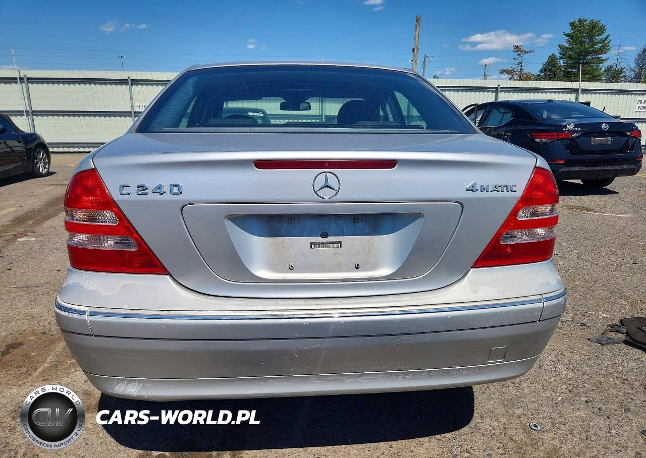 2004 Mercedes-Benz C 240 4Matic VIN:WDBRF81J74F499179 - 6