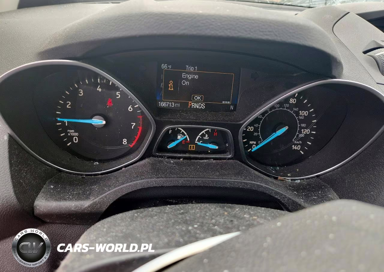 2017 Ford Escape S VIN:1FMCU0F70HUD91012 - 9