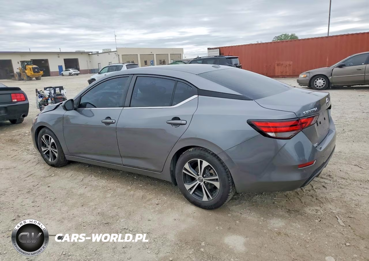 2021 Nissan Sentra Sv VIN:3N1AB8CV6MY237448 - 2