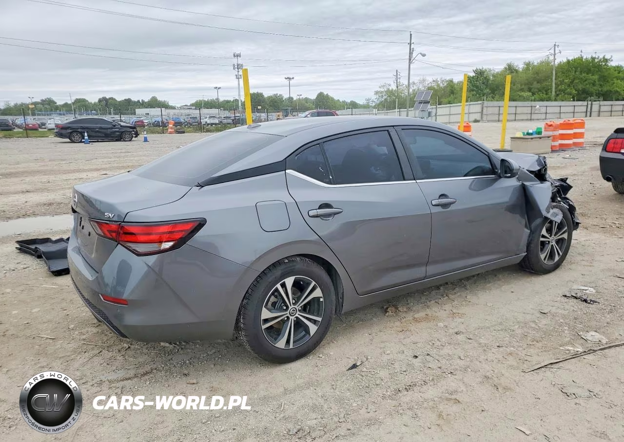 2021 Nissan Sentra Sv VIN:3N1AB8CV6MY237448 - 3