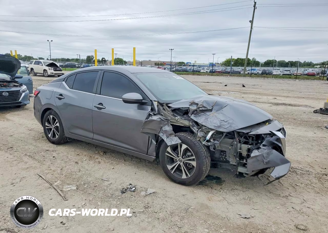 2021 Nissan Sentra Sv VIN:3N1AB8CV6MY237448 - 4