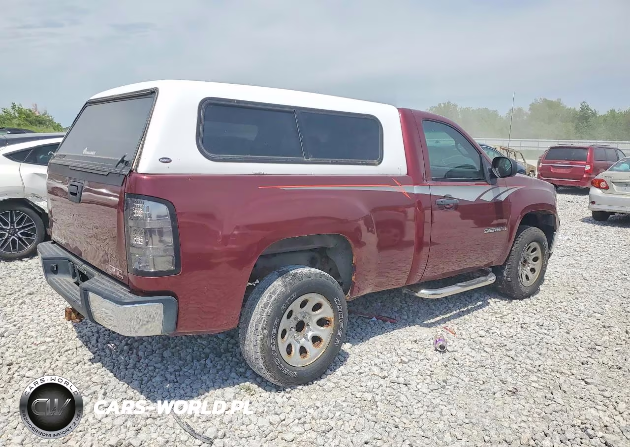 2009 GMC Sierra C1500 VIN:1GTEC14X99Z218134 - 3