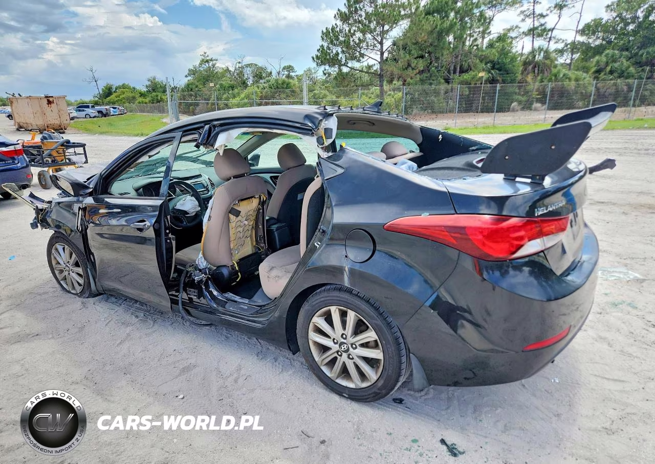 2014 Hyundai Elantra Se VIN:5NPDH4AE8EH459654 - 2