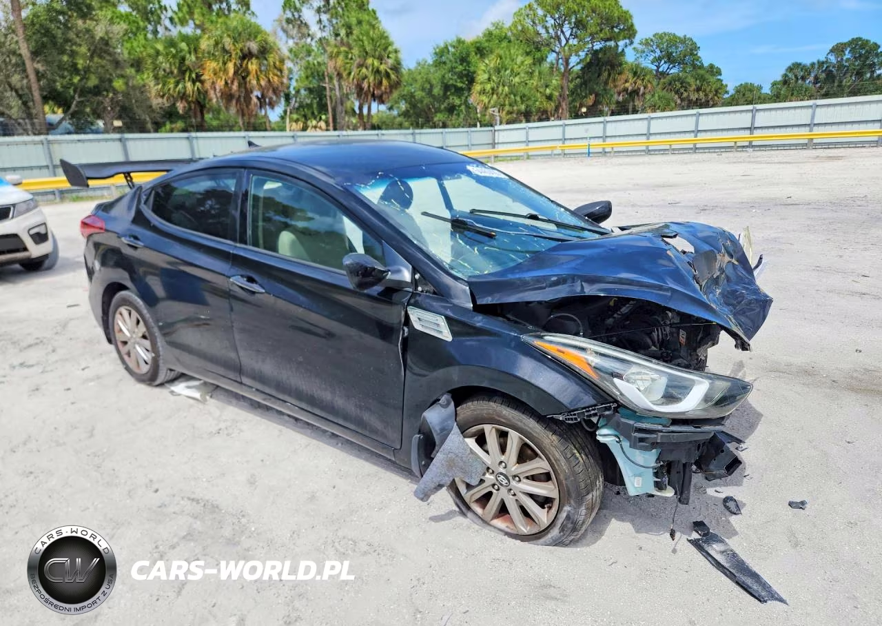2014 Hyundai Elantra Se VIN:5NPDH4AE8EH459654 - 4