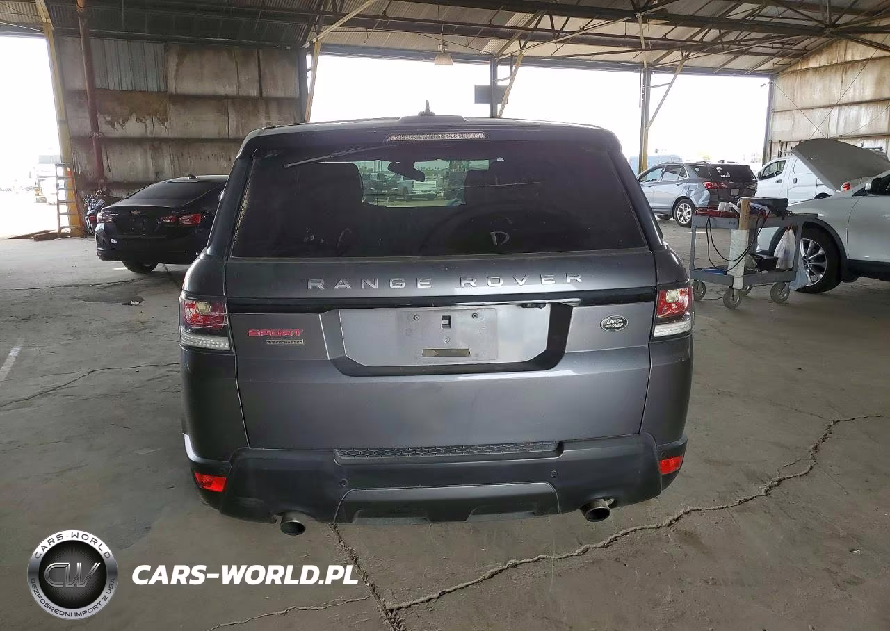2016 Land Rover Range Rover Sport Sc VIN:SALWR2EF3GA102589 - 6
