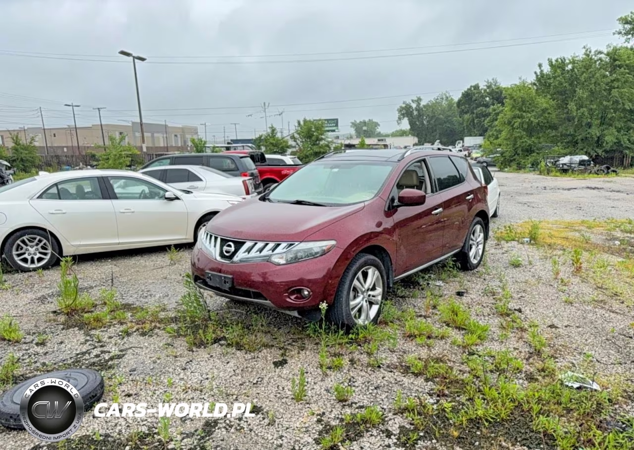 2010 Nissan Murano S VIN:JN8AZ1MW0AW104084 - 2