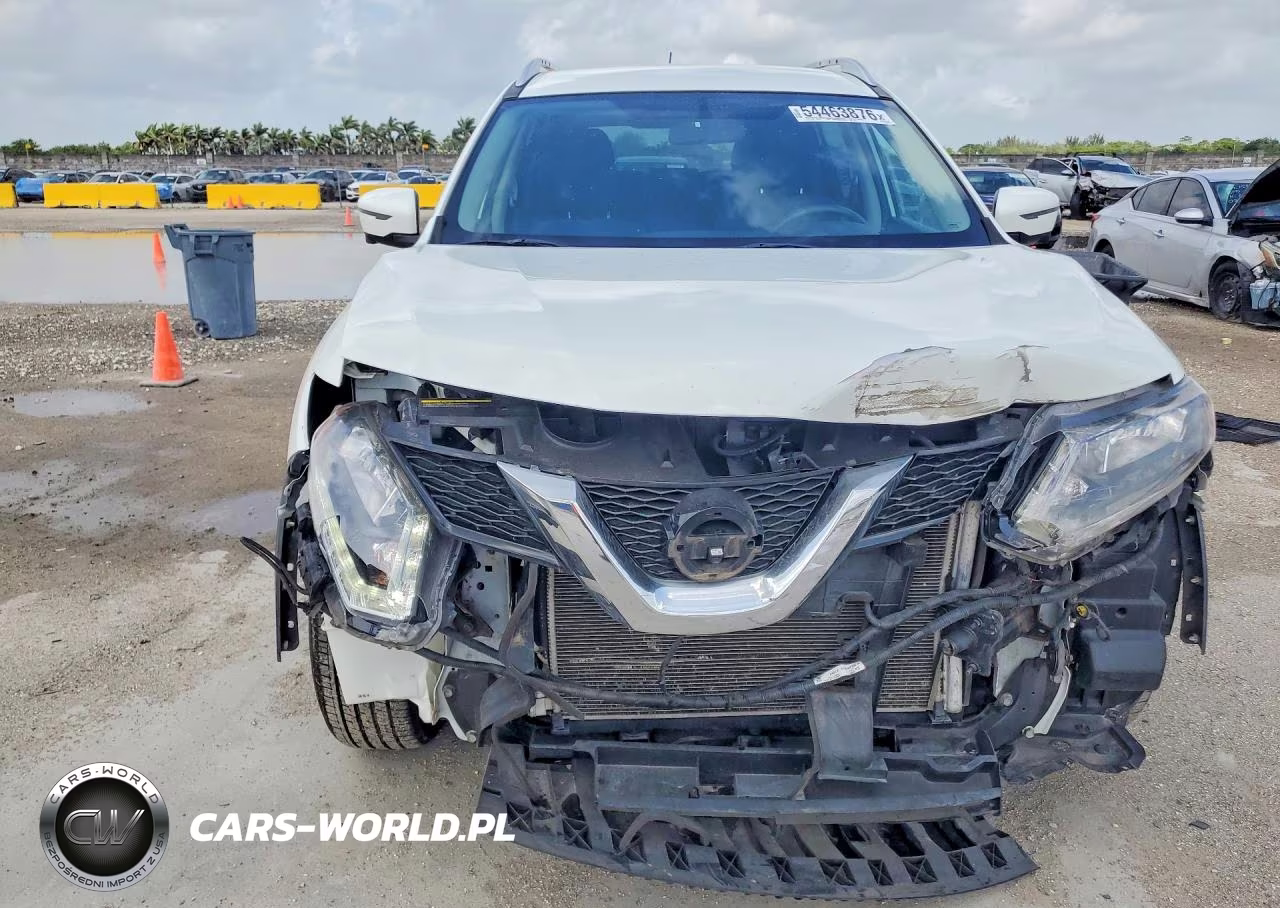 2016 Nissan Rogue Sv VIN:KNMAT2MV4GP664218 - 5