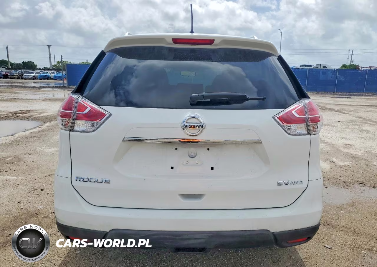 2016 Nissan Rogue Sv VIN:KNMAT2MV4GP664218 - 6