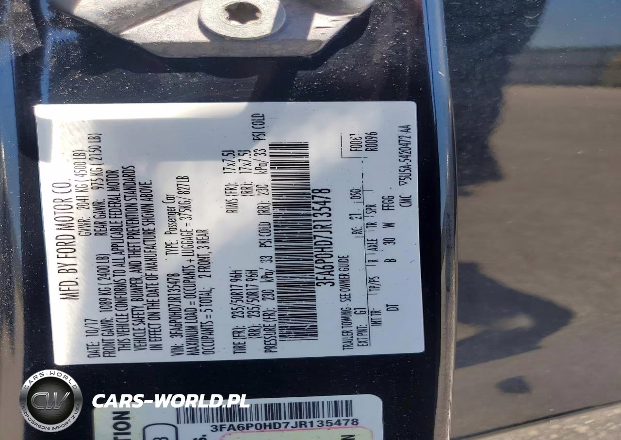 2018 Ford Fusion Se VIN:3FA6P0HD7JR135478 - 12