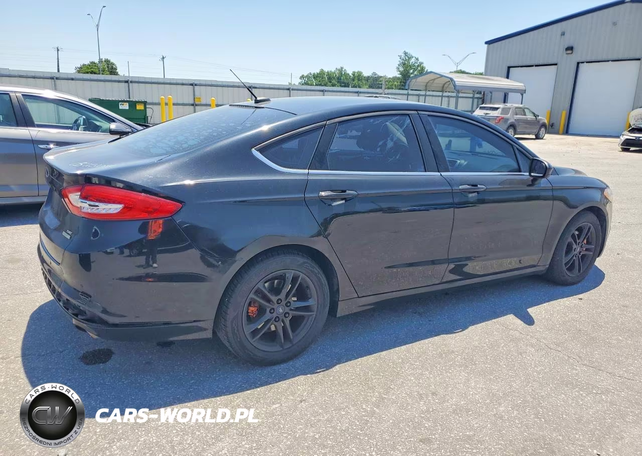 2018 Ford Fusion Se VIN:3FA6P0HD7JR135478 - 3