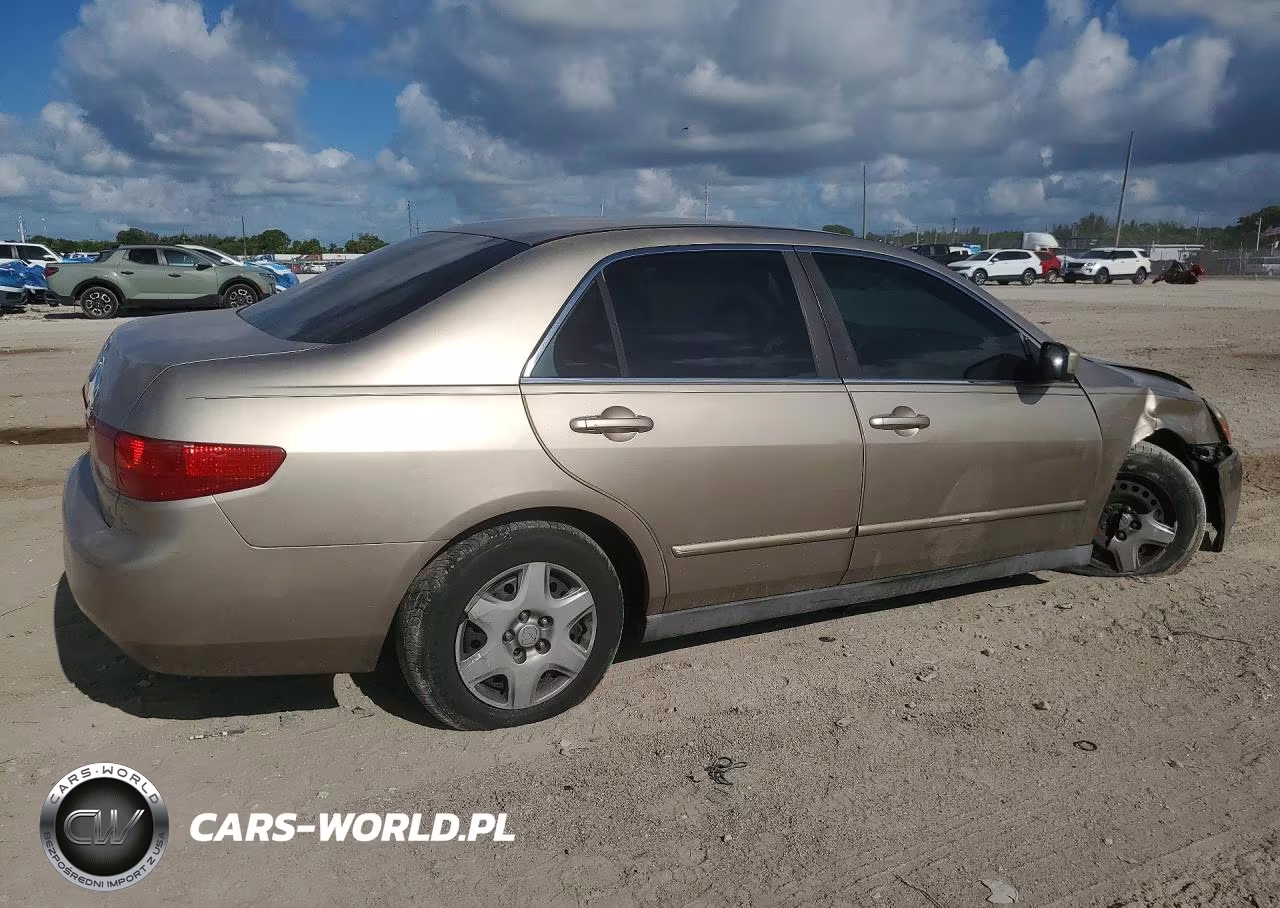 2005 Honda Accord Lx VIN:3HGCM56485G706162 - 3