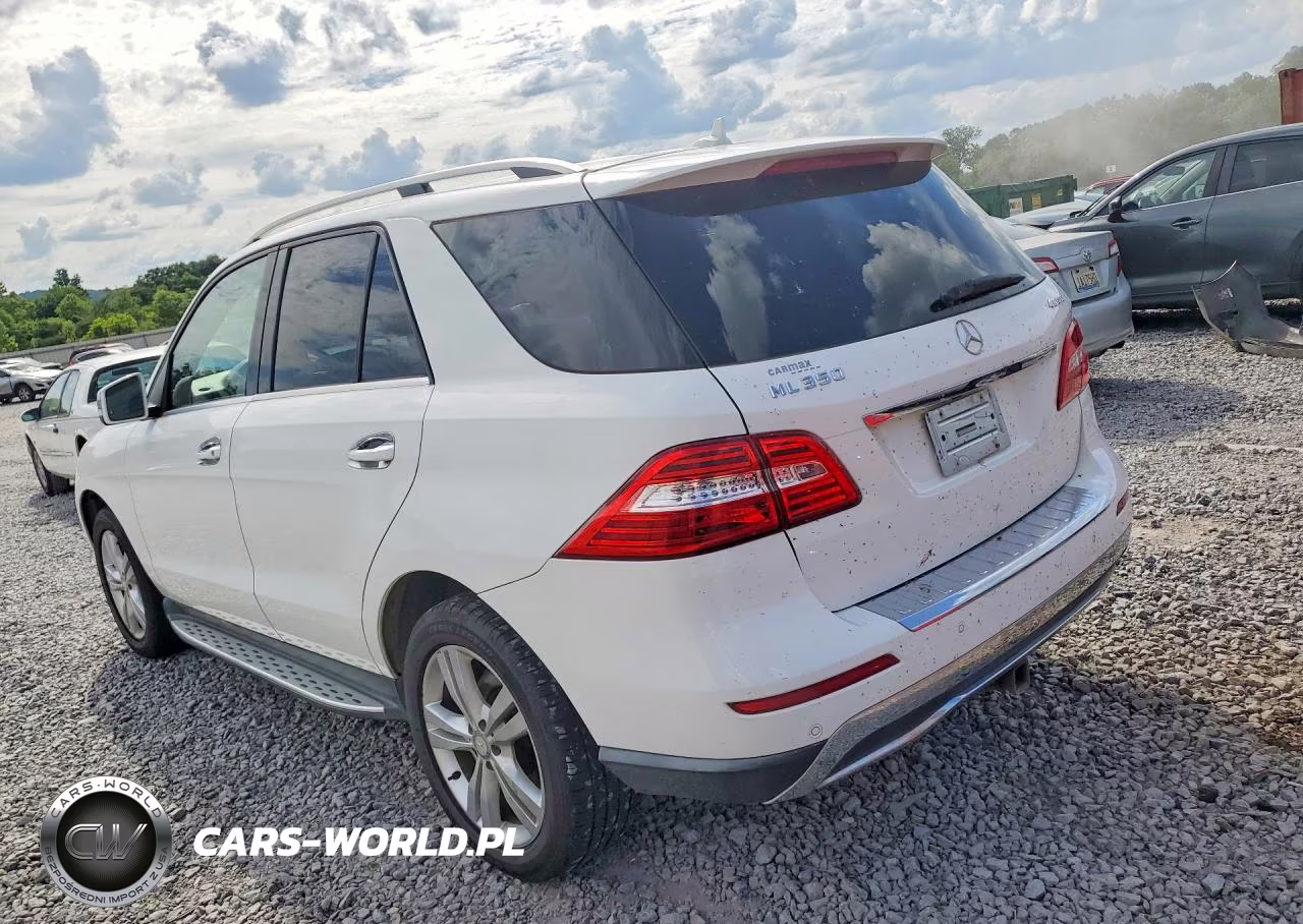 2015 Mercedes-Benz Ml 350 4Matic VIN:4JGDA5HB5FA505418 - 2