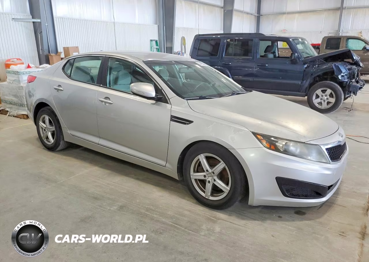 2011 Kia Optima Lx VIN:KNAGM4A74B5177093 - 4