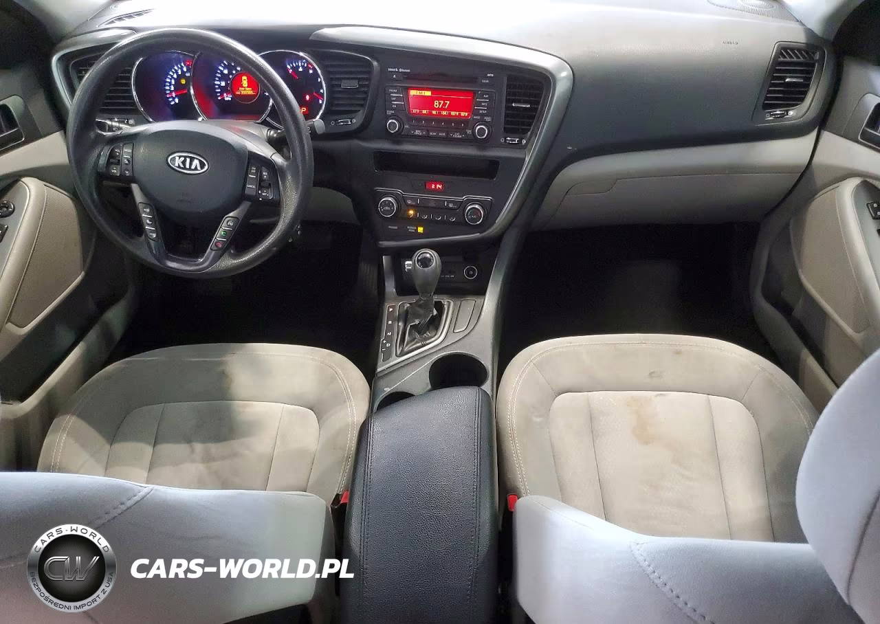 2011 Kia Optima Lx VIN:KNAGM4A74B5177093 - 8