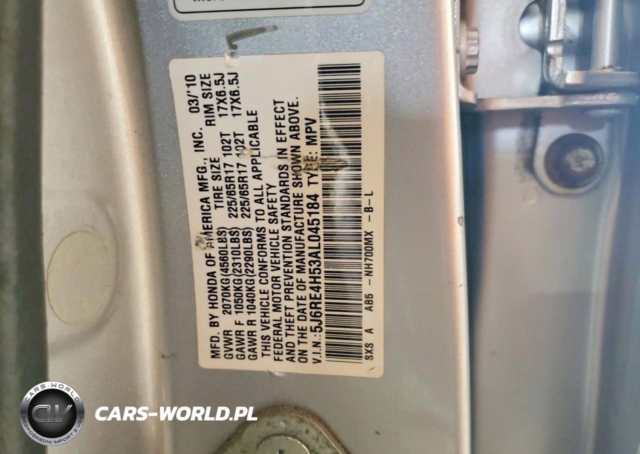 2010 Honda Cr-V Ex VIN:5J6RE4H53AL045184 - 13