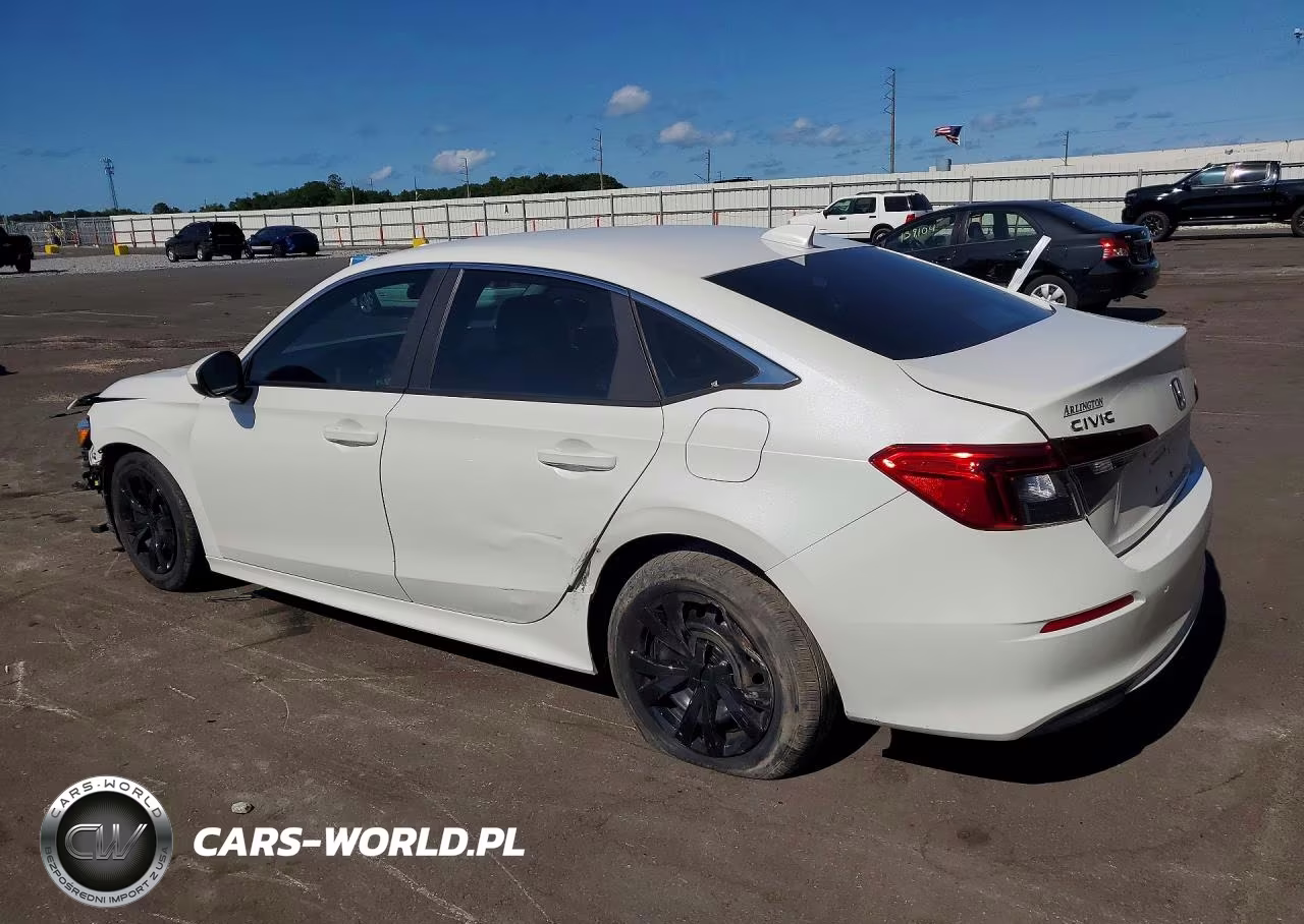 2022 Honda Civic Lx VIN:2HGFE2F21NH590424 - 2