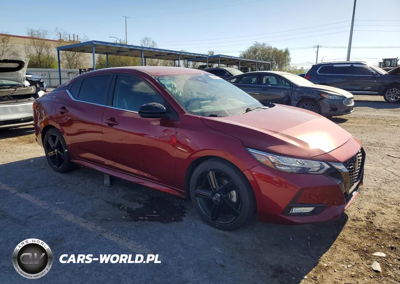 2022 Nissan Sentra Sr VIN:3N1AB8DV2NY230769 - 4